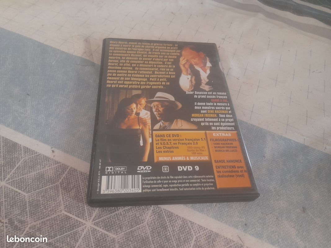 Dvd Under suspicion (image 2)