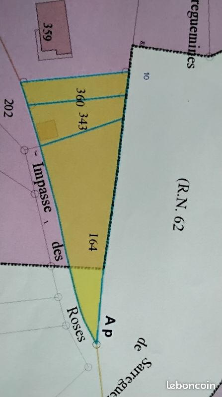 Terrain de construction 15 ares · à Rohrbach-lès-Bitche · 55 000 €