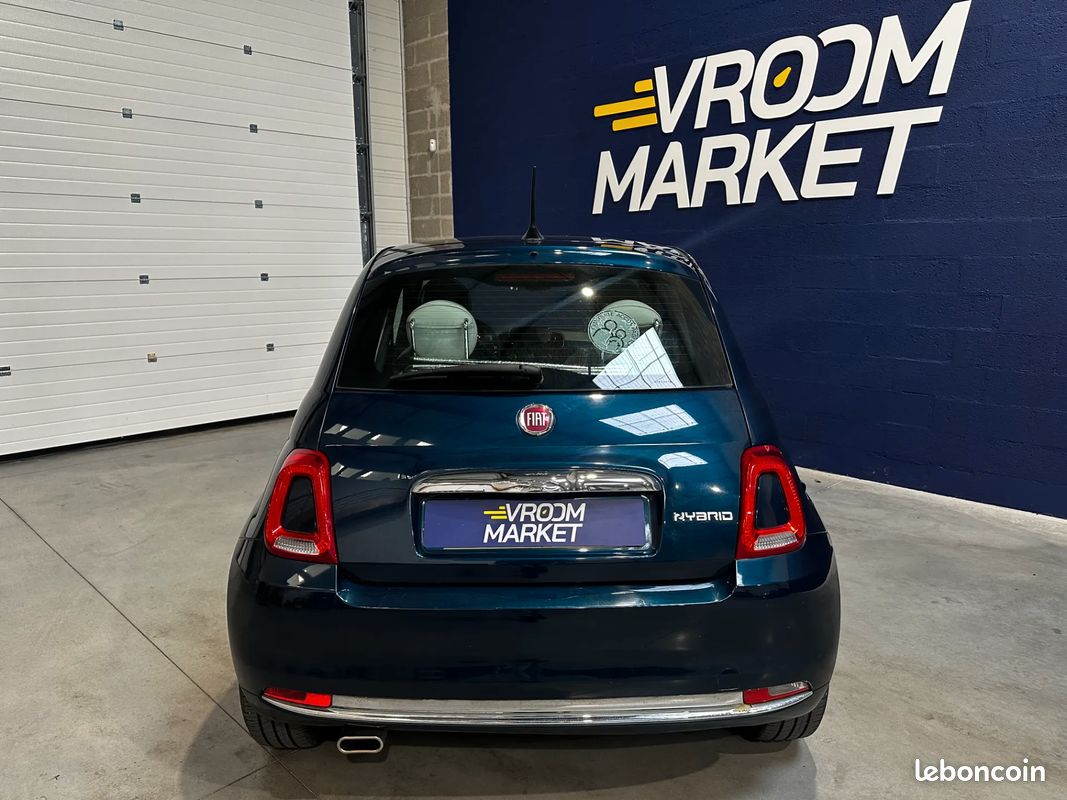FIAT 500 1.0 Hybrid 70ch Dolcevita - 2022 - Toit Panoramique - Suivi complet - Carplay (image 4)