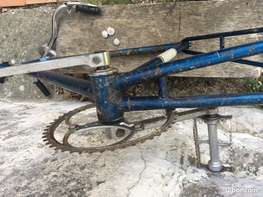 Cadre De Vélo Dame Vintage NANCIA - Acier - Taille 53 - Projet Rénovation Fixie/Vélo Ville