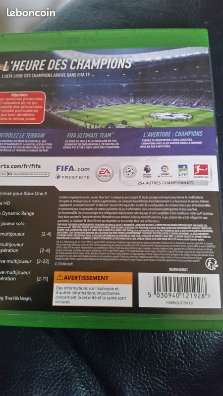Fifa 19 xbox one (image 3)