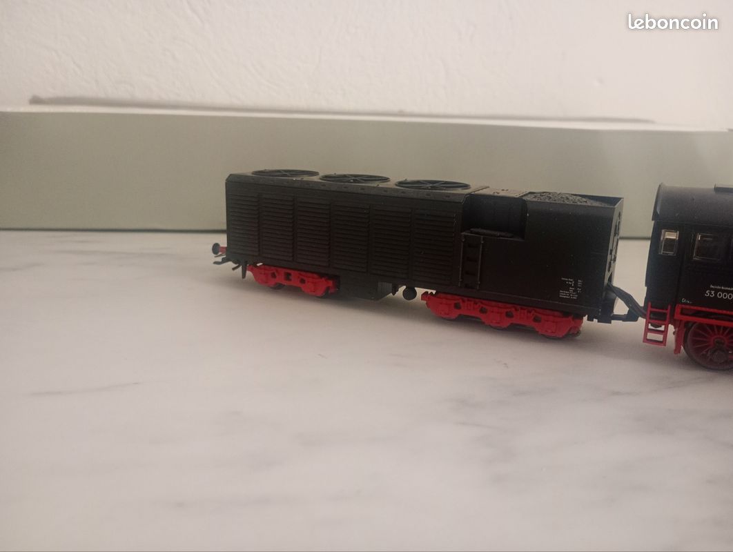 Locomotive Vapeur Marklin 37021 - BR 53 0012 DB Ep.III - Digital + Son - HO 1/87