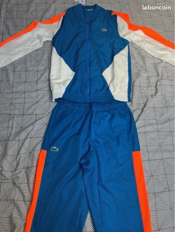 Survêtement Lacoste – authentique – Neuf avec étiquette – Taille XS (2) (image 2)