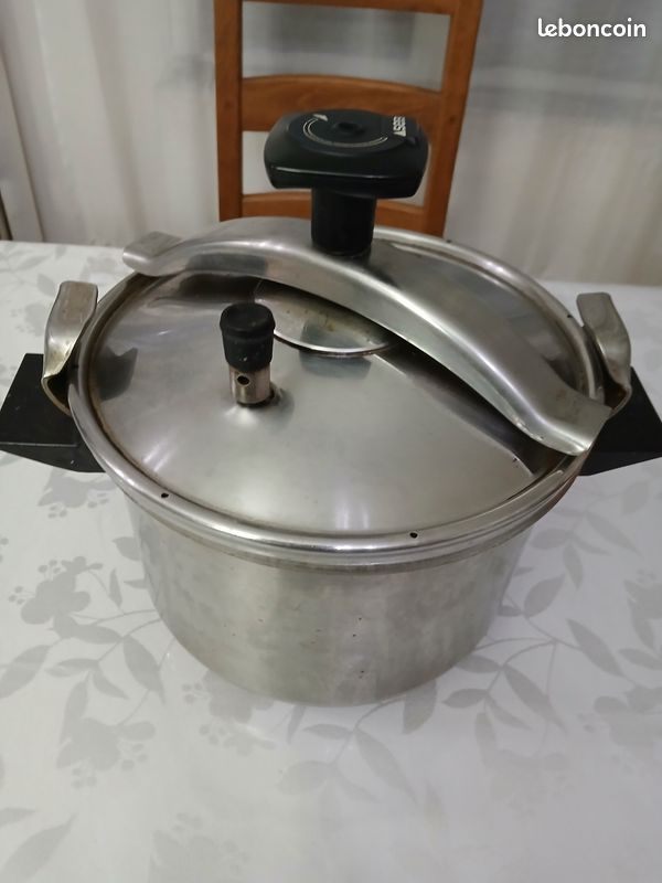 D 78) ANCIENNE COCOTTE MINUTE SEB DE 8 L INOX | eBay