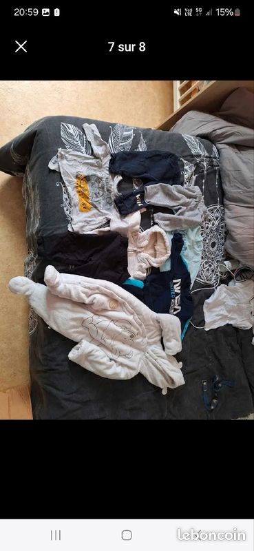 Vend vêtements bébé garçon (image 4)
