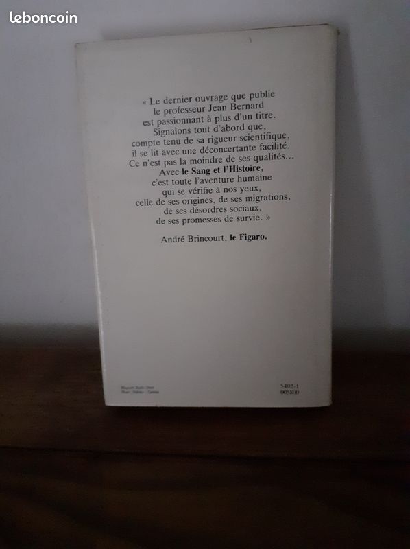 Le sang et l'Histoire de Jean Bernard (image 3)