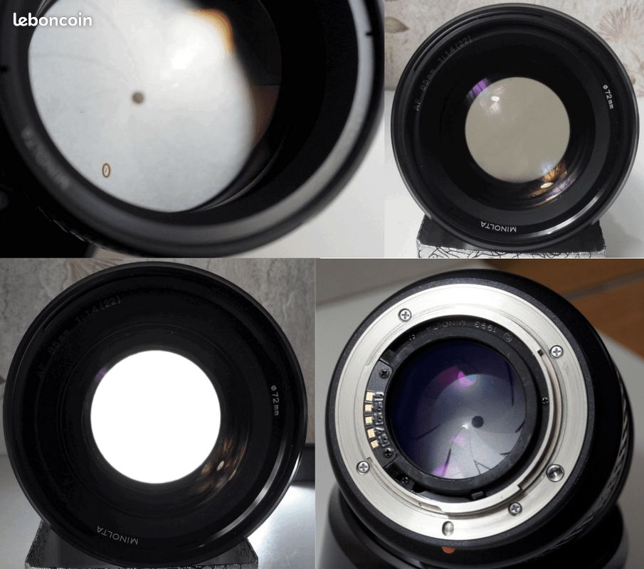 A history of Sony Alpha - Minolta AF 85 mm f/1.4 G D versus Sony Zeiss