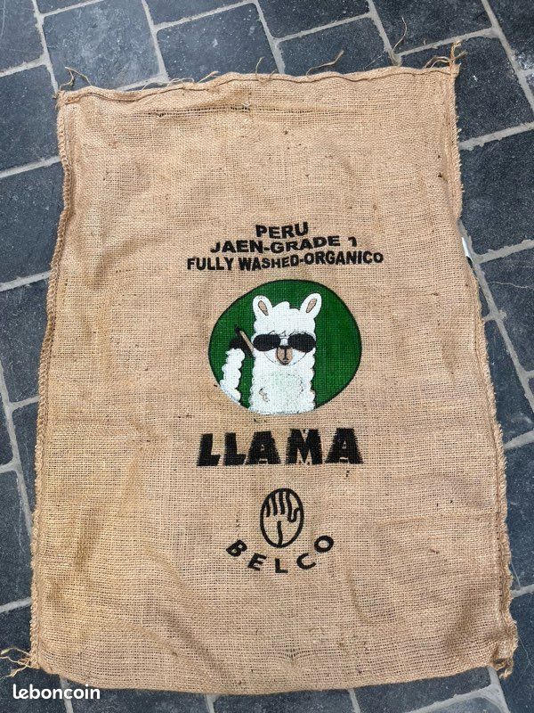 Sac de jute de café (image 1)