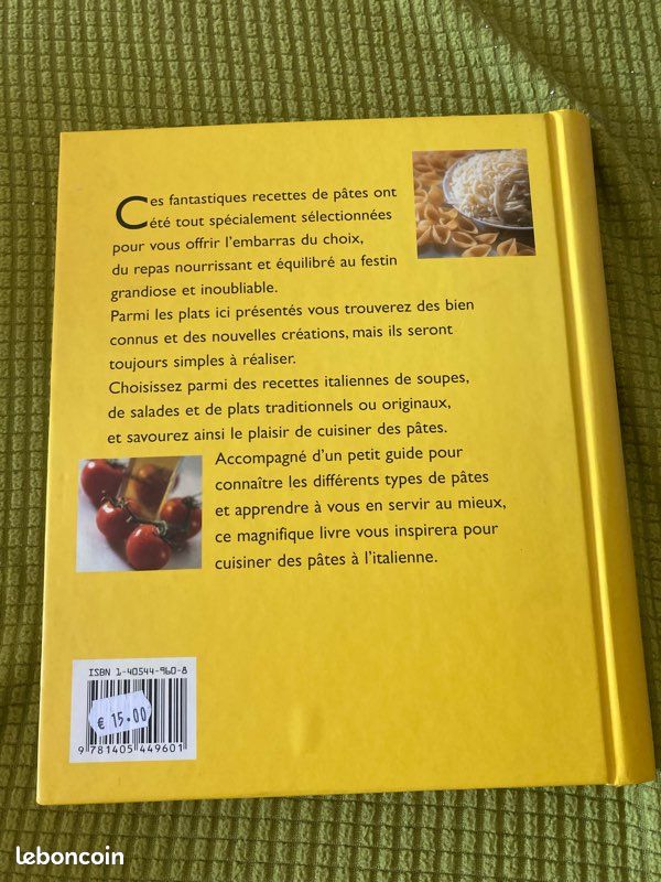 Livre de cuisine Les indispensables pâtes (image 3)