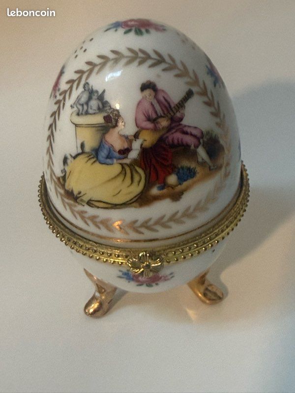 Œuf boîte à bijoux (image 1)