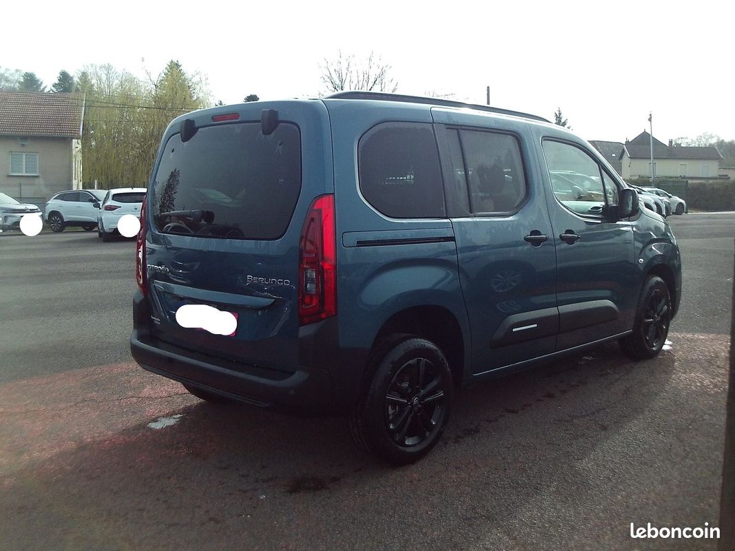 Citroen BERLINGO 1.5 BLUE HDI 130CH MPLUS CABINE APPROFONDIE EAT8 BOITE AUTO 5 PLACES (image 3)