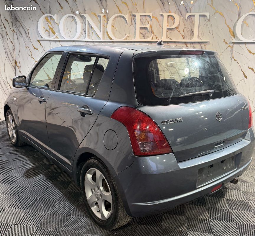 SUZUKI SWIFT 2007 - 75 CH - 63 221Kms - Premier Main - Parfait Etat - DIstrib ok- SUIVIT SUZUKI (image 7)