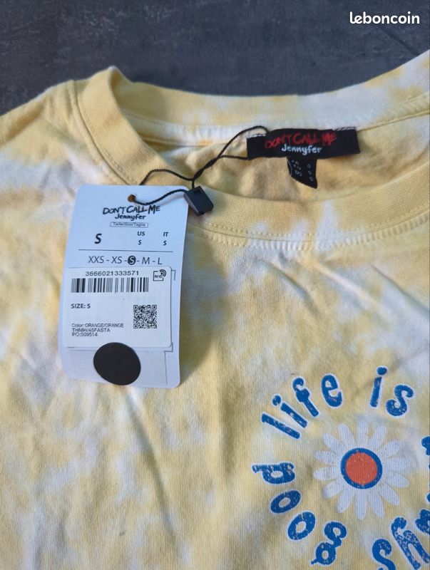 Tee shirt Jennyfer femme taille S (image 4)