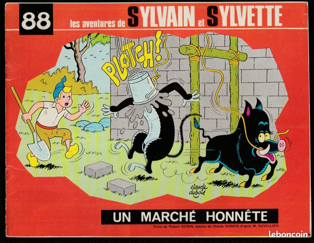 Sylvain et sylvette n° 88 de 1977 / ALBUMS FLEURUS / excellent etat (image 1)