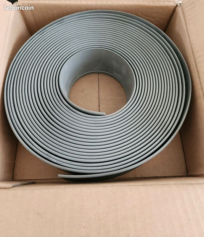 Plinthe Nora - Gris S 1023 U avec joint d'étanchéité - Hauteur 60 mm 10 Mètres (image 3)