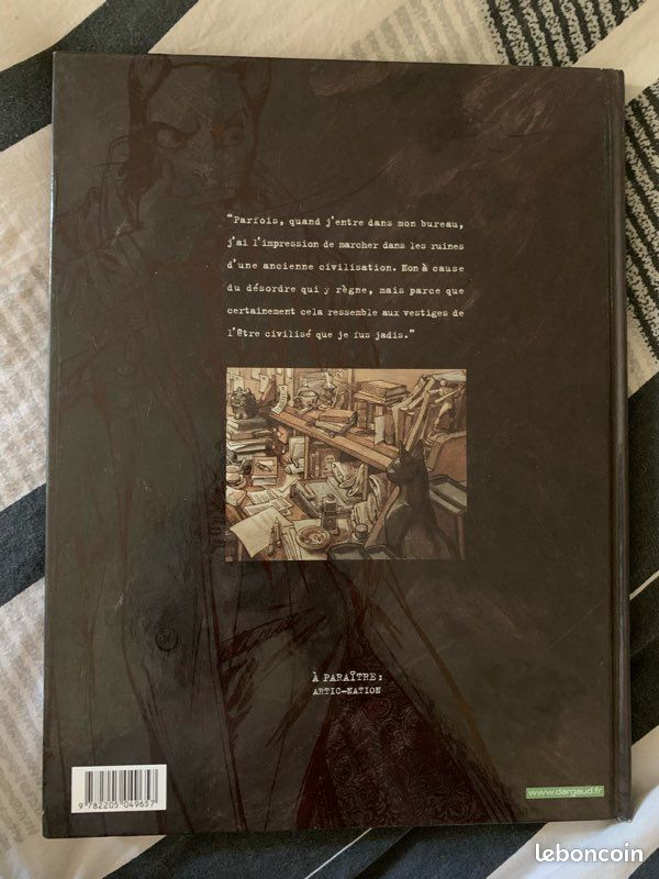 Blacksad – Tome 1 : Quelque part entre les ombres – Édition originale – Premier tirage (2000) + article de presse d’époque (image 2)