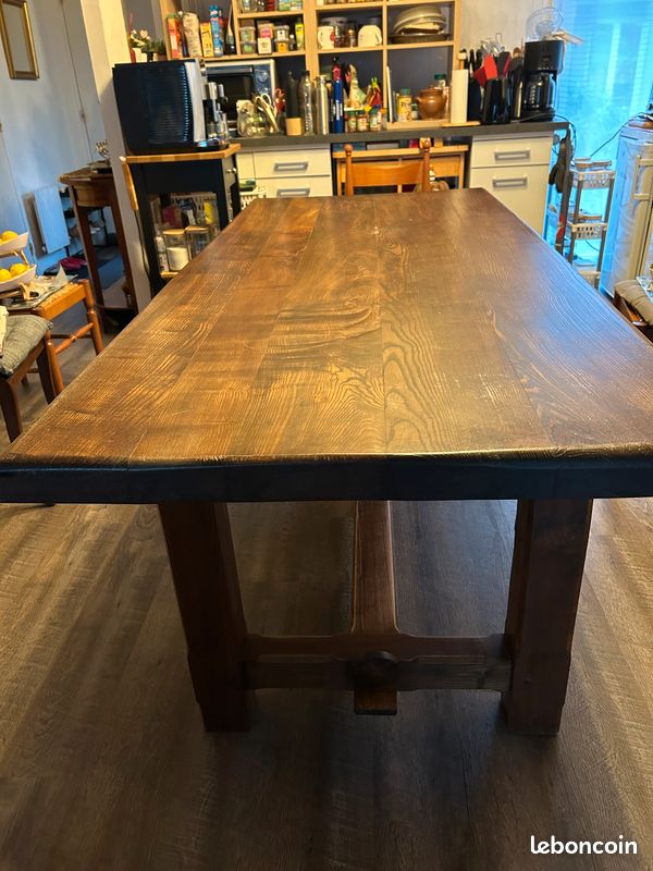 Table en chène massif - Salle à manger (image 1)