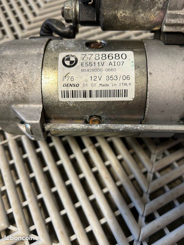 Démarreur Neuf Kuhner Pour BMW X5 E53 3.0, Série 7 E38 730, Série 5 E39 530...