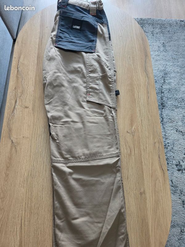 Pantalon de travail lafont 1att3 taille 1/ S neuf (image 1)