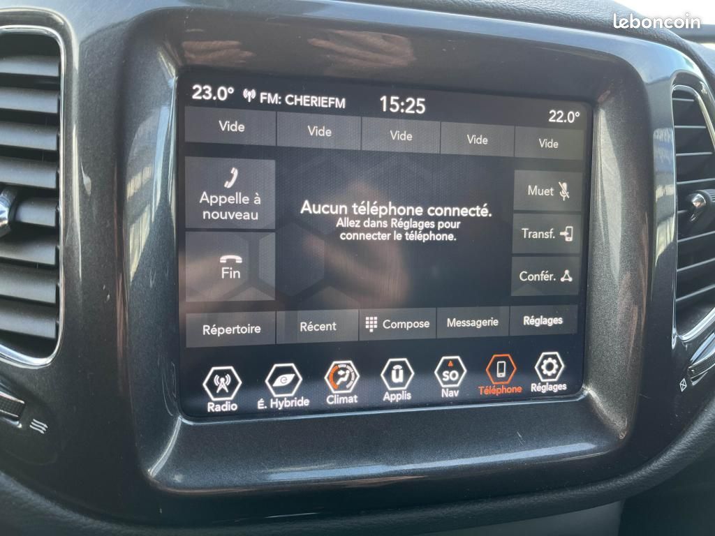 JEEP COMPASS 1.3 GSE T4 - 190 - BVA 4xe eAWD moteur neuf (image 18)