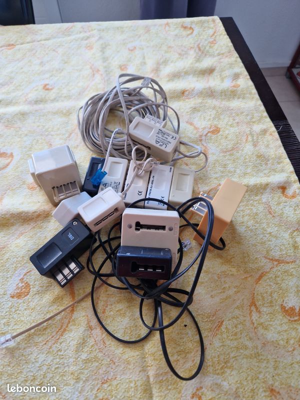 Téléphonie branchements PC - BOX (image 1)