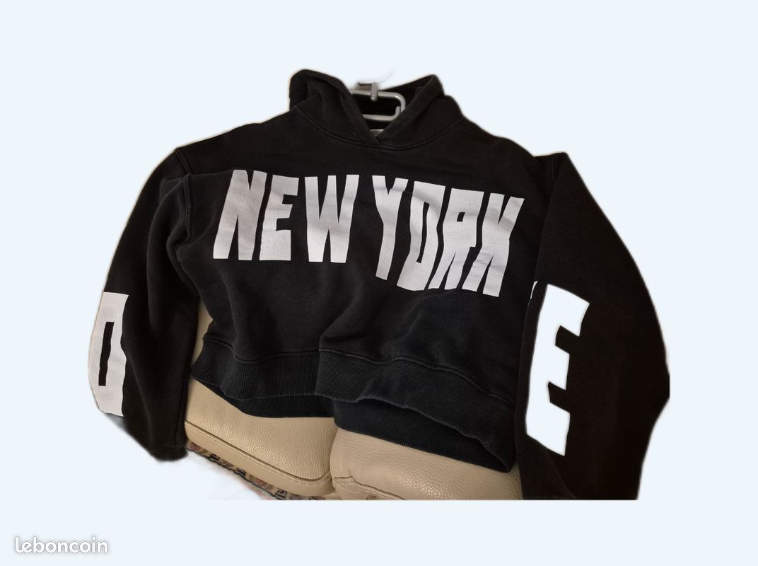 Sweat New-York Zara fille 14 ans Vêtements