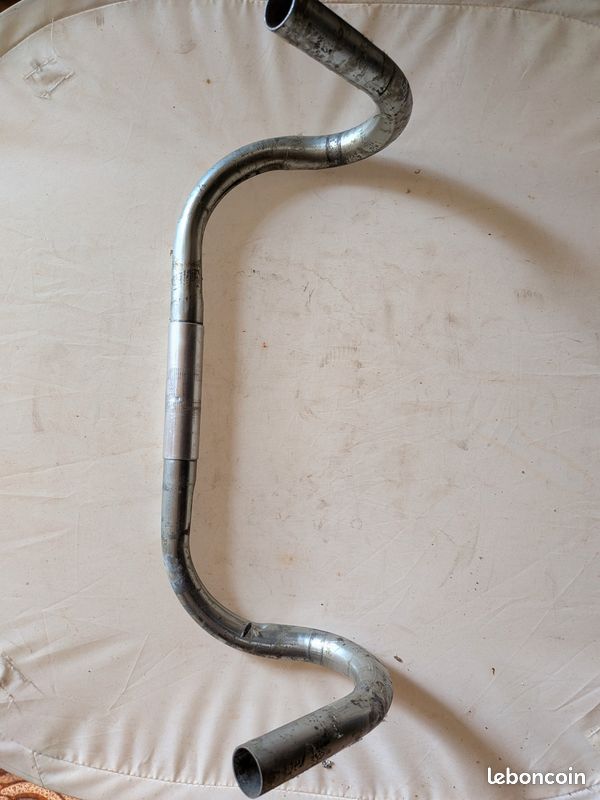 Cintre De Guidon Vélo De Course Vintage TEMA - Aluminium - 39 Cm - Argenté