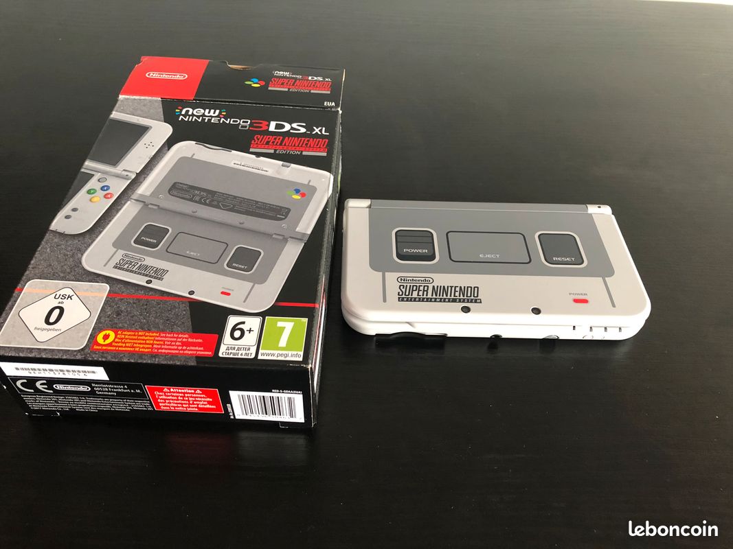 Nintendo New 3ds Xl Super Nes Limitée (image 1)