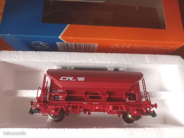Wagon Trémie à Ballast Type I V - Modèle HO Mistral, Couleur Marron