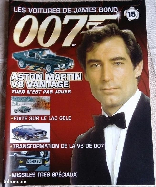 ASTON MARTIN V8 Volante - Livret collection James Bond (image 1)