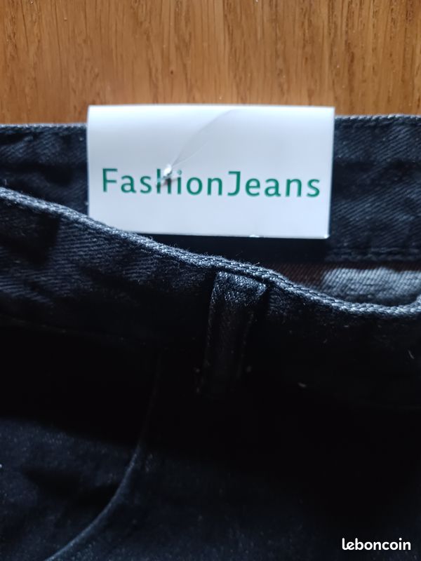 Jeans fashion avec croix neuf t l (image 3)