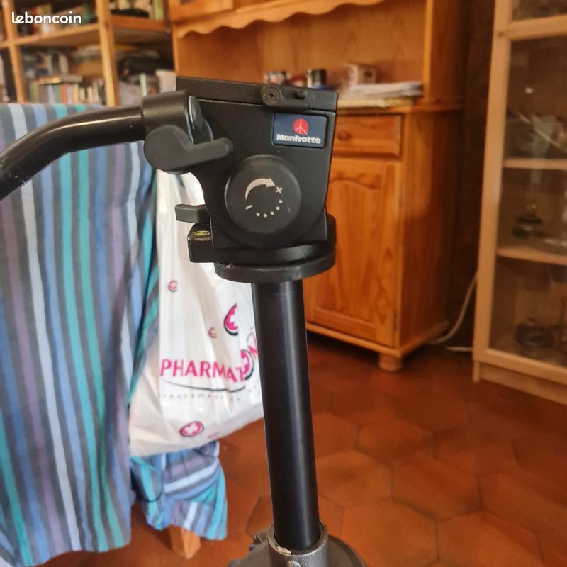 Ensemble trepieds Gitzo et rotule Manfrotto 501 (image 5)