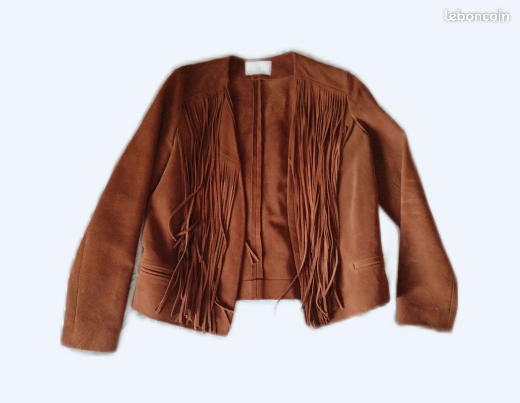 Veste En Daim Sandro Veste Bomber En Daim Sandro Pour Homme En