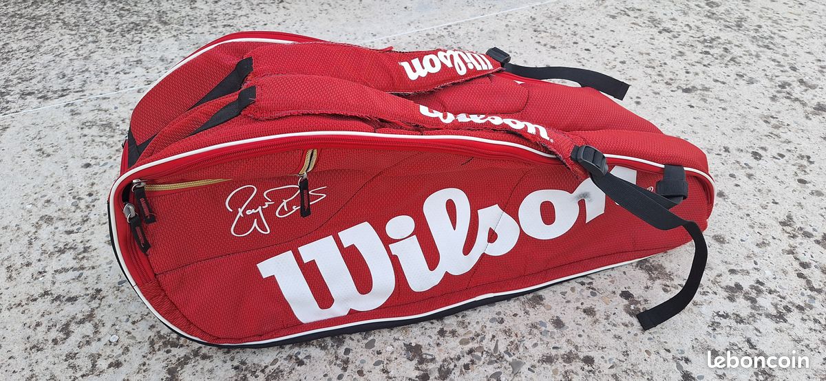 Sac tennis Wilson siglé Roger Federer Sport Plein air