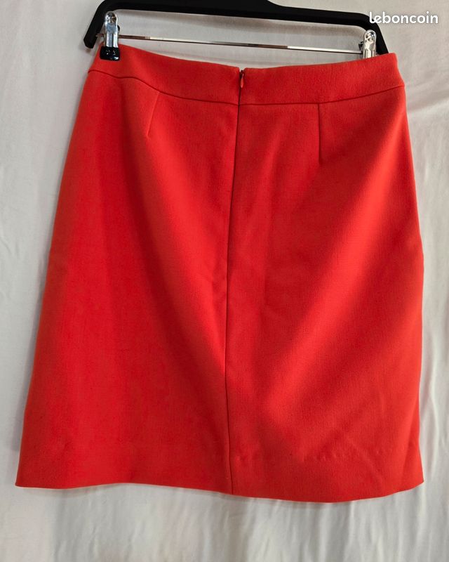 Jupe Caroll Orange T: 38 (image 3)