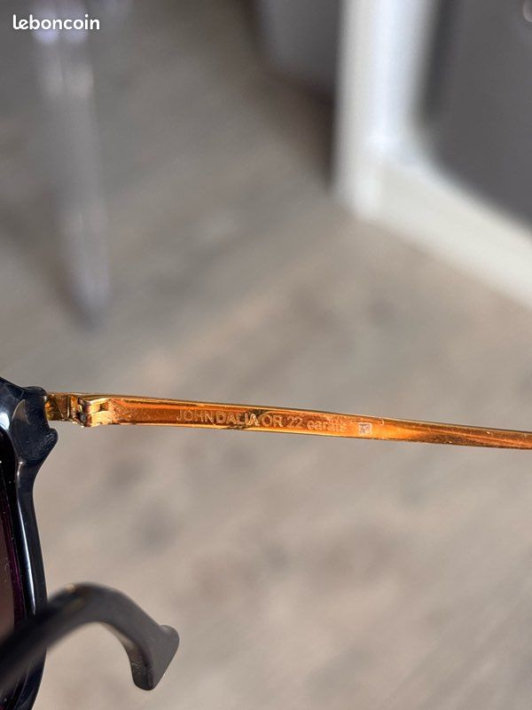 ✨ john dalia or 22 carats – lunettes de soleil de luxe ✨ (image 2)