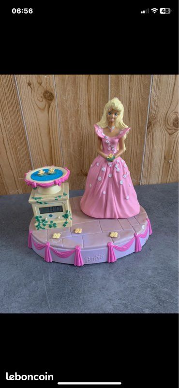 Barbie reveil ancienne parlante (image 1)