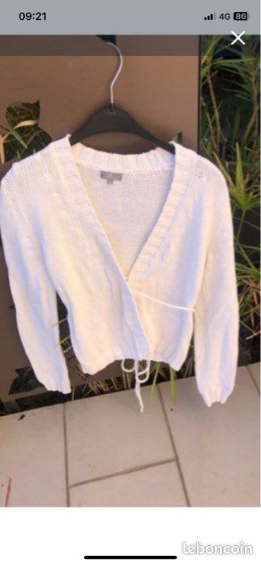 Gilet avec lacet femme T :L marque :NAF NAF Vêtements