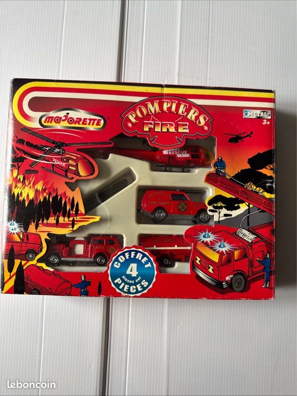 GROS LOT 20 voitures camions pompiers dt Majorette Norev Matchbox