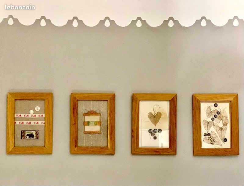 🌱Plutôt nature ou plutôt🧵couture ? Pourquoi pas les 2 avec un quatuor de tableautins, qui s’assortit si bien Mais se vend aussi en duo… (image 4)