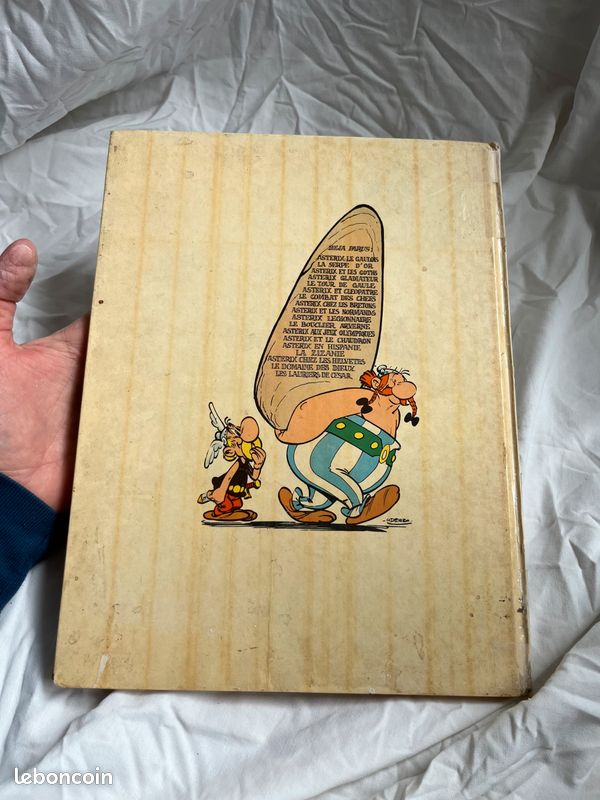 ASTÉRIX , n18, Les lauriers de César , Édition originale.1972 , Première édition (image 2)