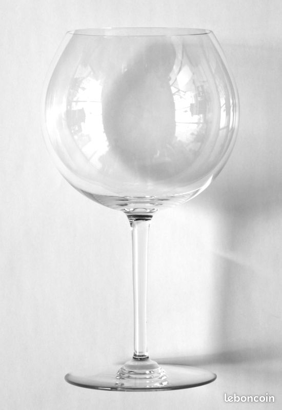Lot de 4 verres dégustation Baccarat cristal (image 1)