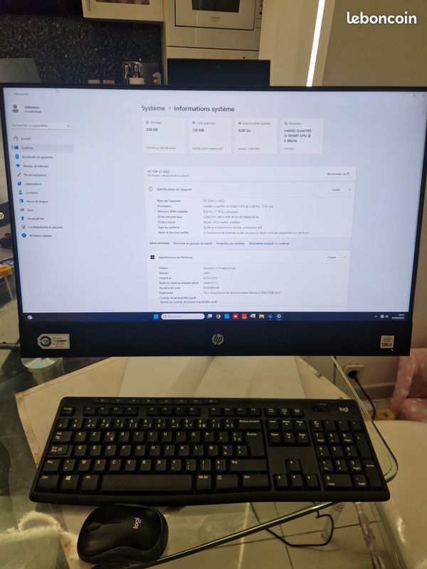 Proone 600 8gb Ram Hp Proone 440 G6 Aio Ordinateur Hp ProOne 440