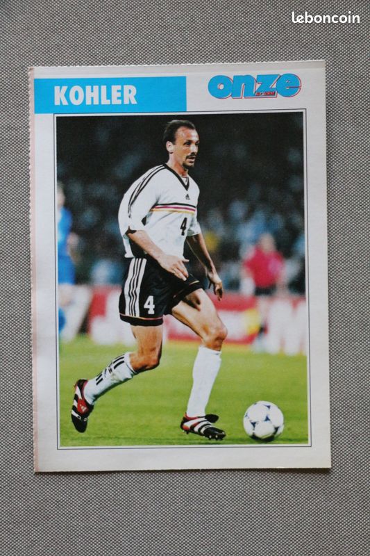 POSTER ONZE MONDIAL - Laurent Blanc - Montpellier - France EUR 2,99 - FR