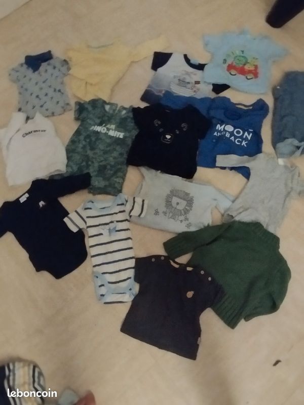 Lot vêtement bébé 3 mois (image 1)