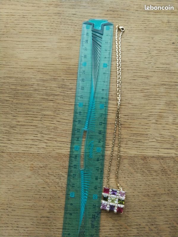 Collier en plaqué or (image 3)