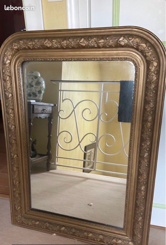 Miroir Louis Philipe à restaurer (image 1)