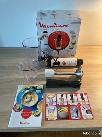 Pied Mixeur Moulinex InfinyForce 700W Électroménager