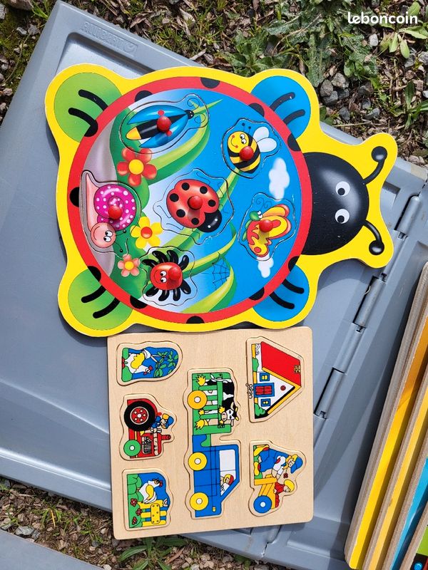 Puzzle bois 1er âge (image 1)