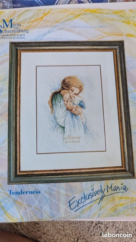 Vervaco 1695/VB31 Ourson Naissance Kit Point De Croix Compté | Achetez